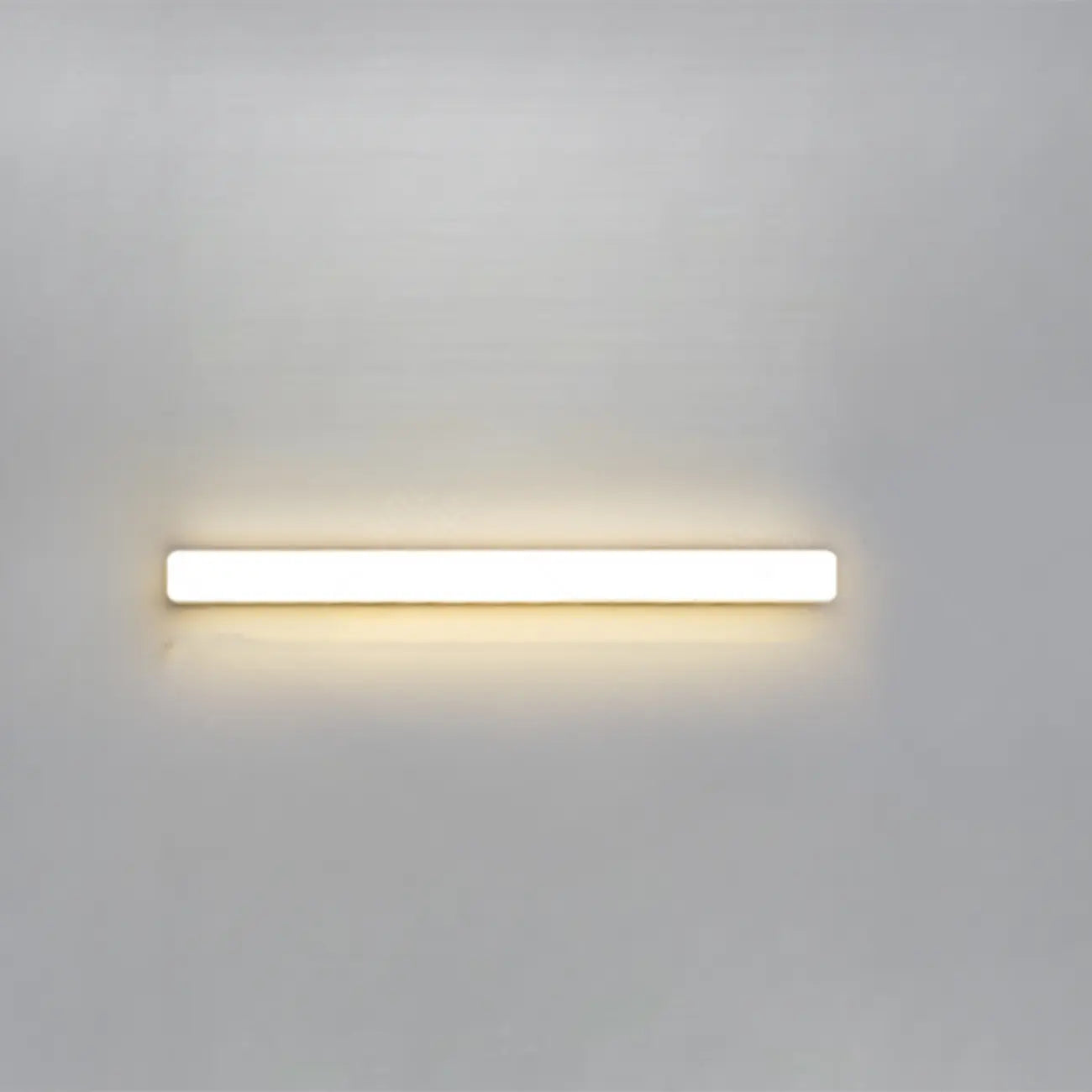 Applique murale LED Glam Tube avec abat-jour en plastique pour salle de bain