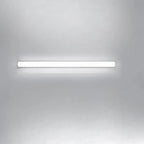 Applique murale LED Glam Tube avec abat-jour en plastique pour salle de bain