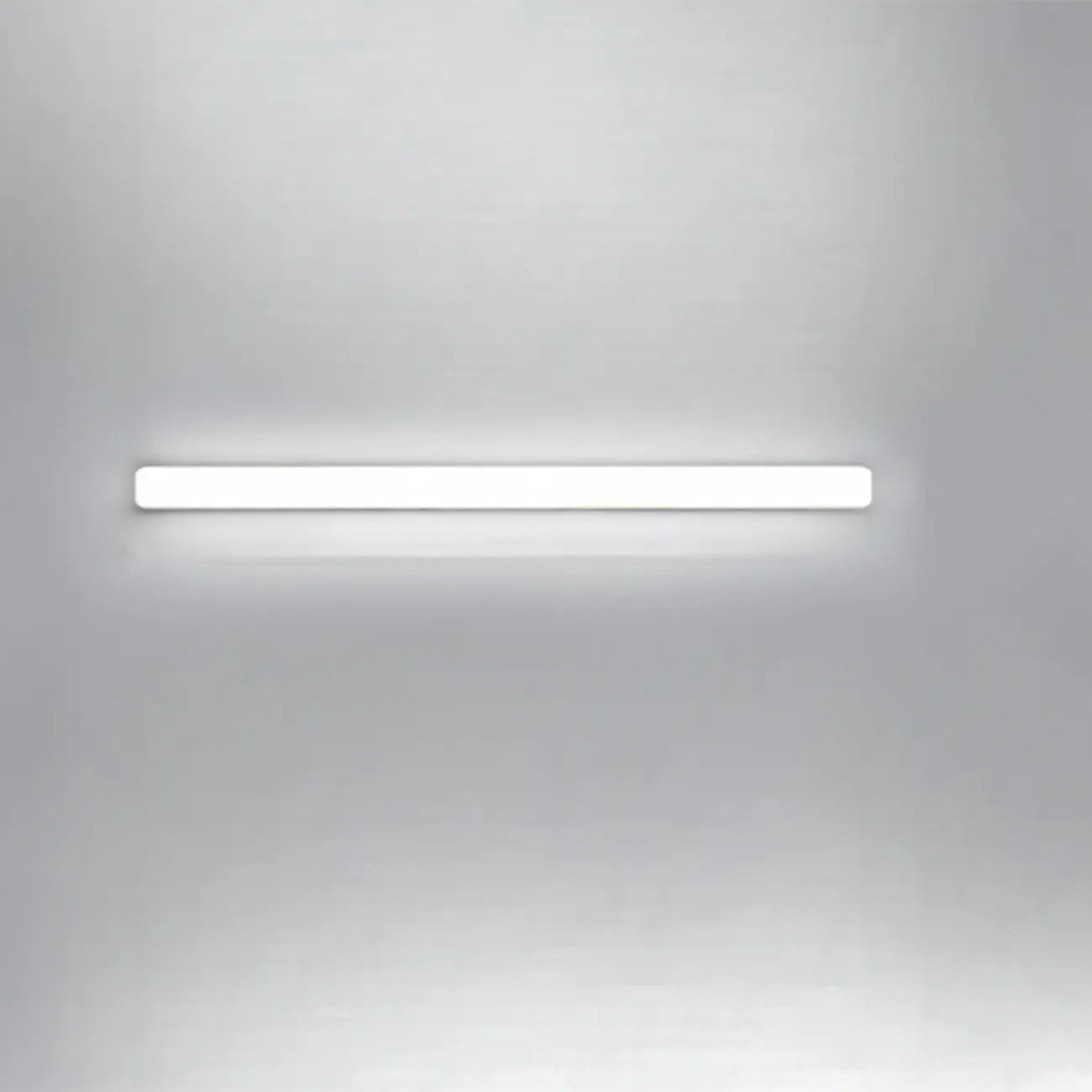 Applique murale LED Glam Tube avec abat-jour en plastique pour salle de bain