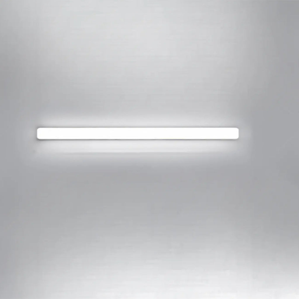 Applique murale LED Glam Tube avec abat-jour en plastique pour salle de bain