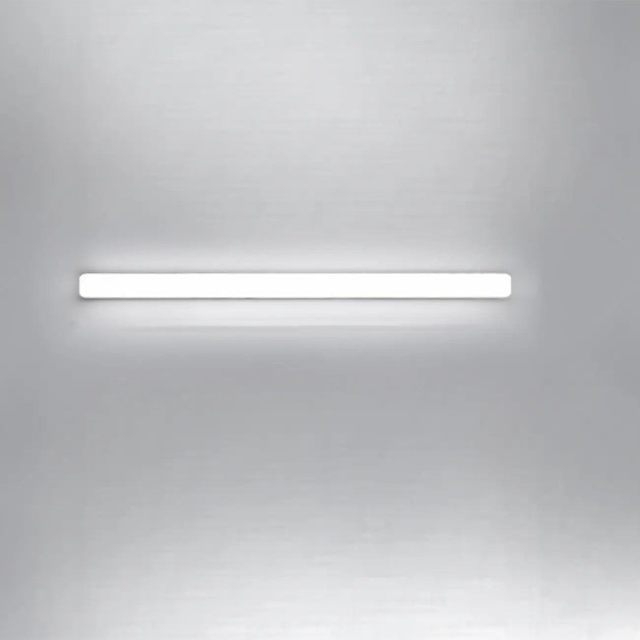 Applique murale LED Glam Tube avec abat-jour en plastique pour salle de bain