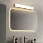 Applique murale LED Glam Tube avec abat-jour en plastique pour salle de bain