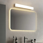 Applique murale LED Glam Tube avec abat-jour en plastique pour salle de bain