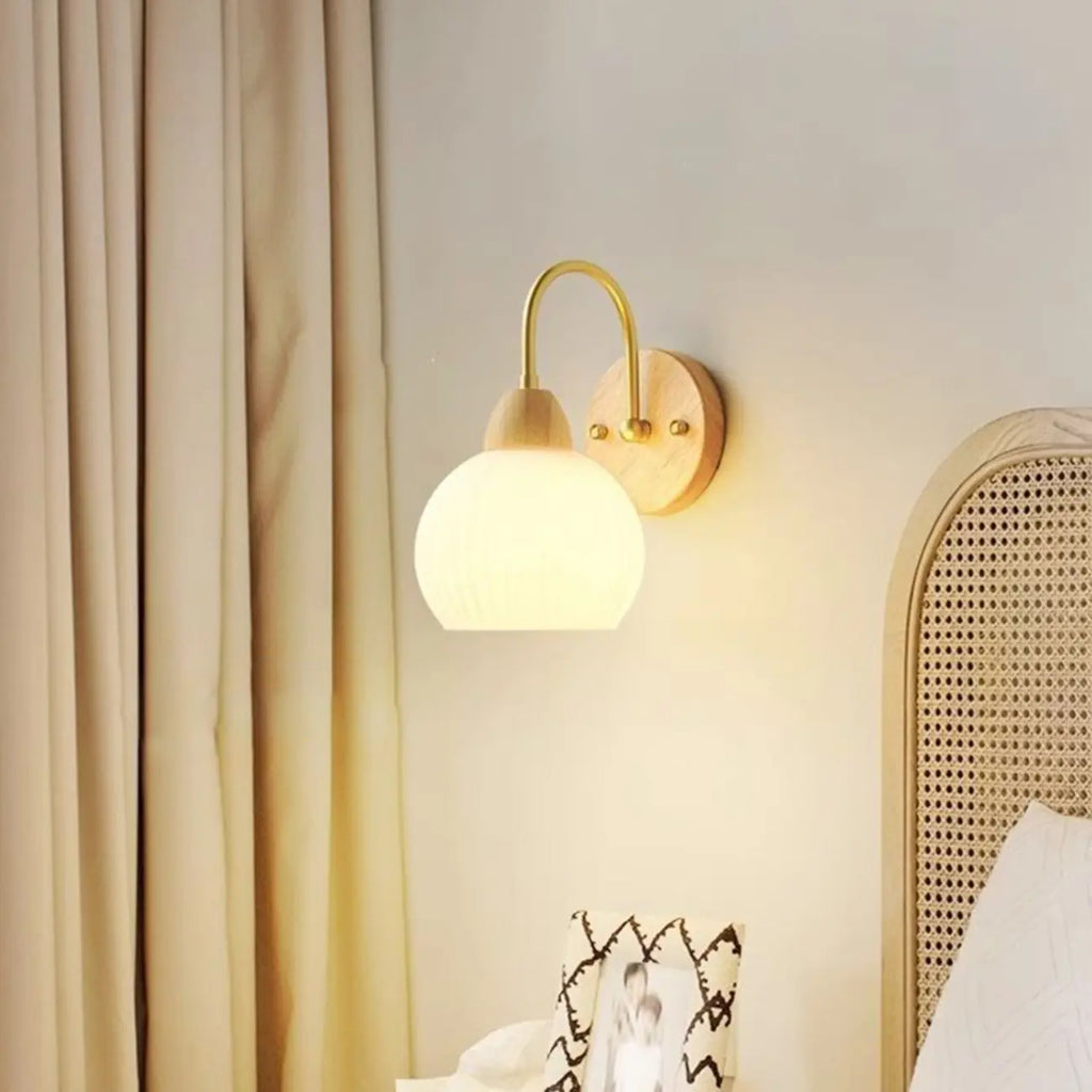 Applique LED semplice da 10 a 14 pollici per illuminazione da camera da letto