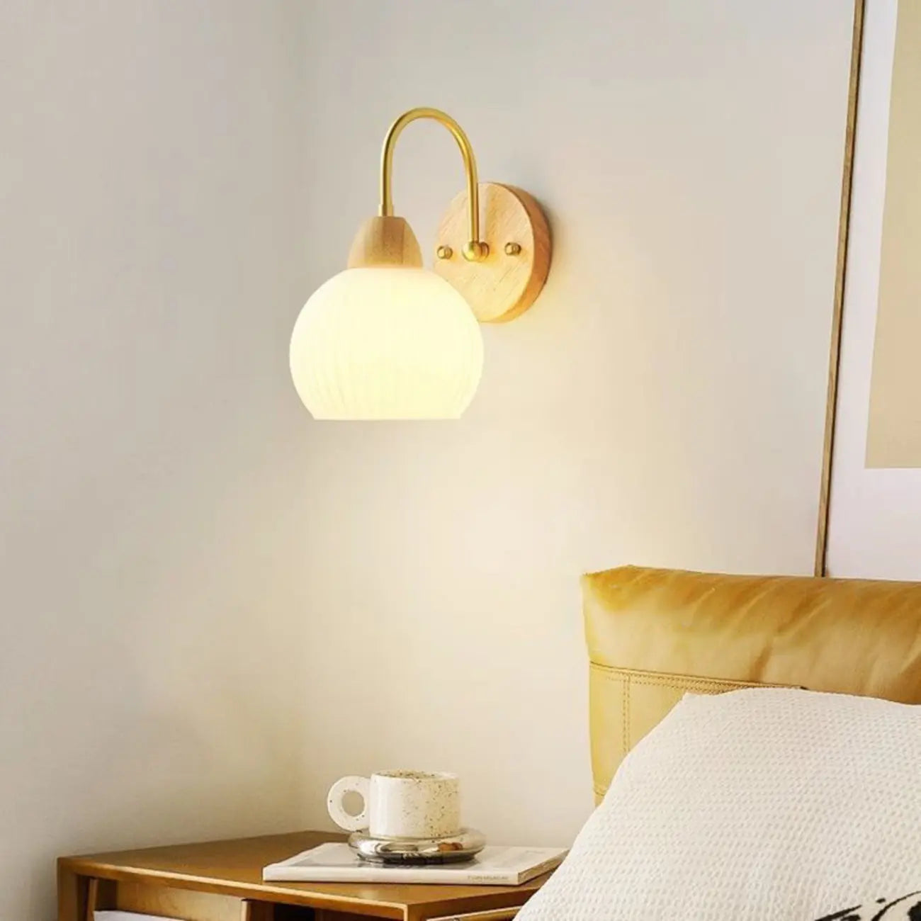 Applique LED semplice da 10 a 14 pollici per illuminazione da camera da letto