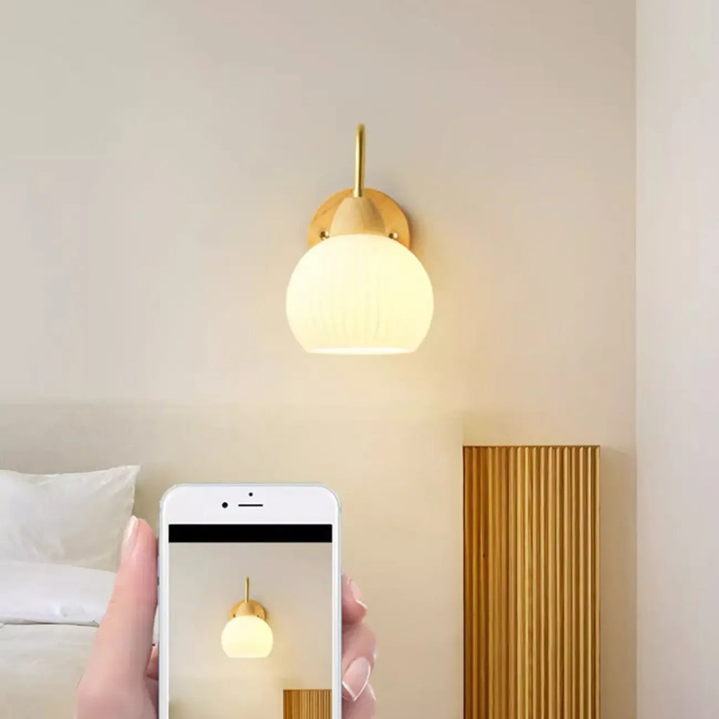 Applique LED semplice da 10 a 14 pollici per illuminazione da camera da letto