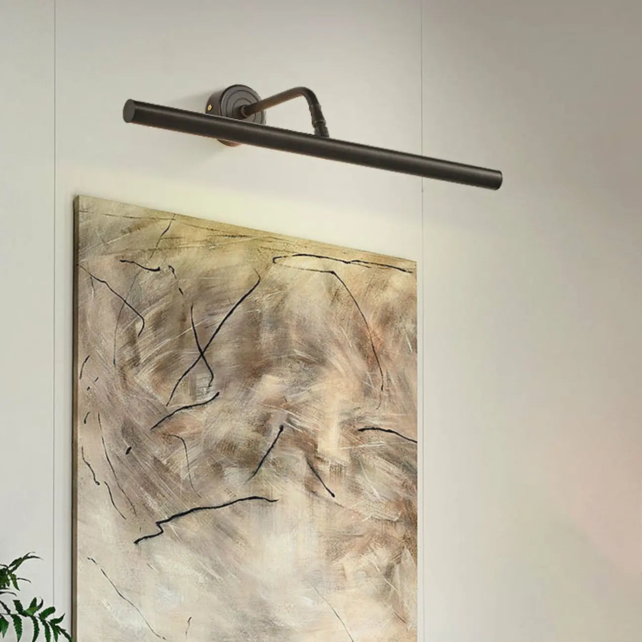 Abat-jour moderne en métal noir pour lampe de salle de bain à LED