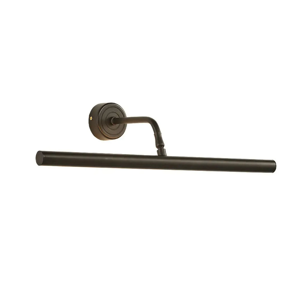 Abat-jour moderne en métal noir pour lampe de salle de bain à LED