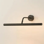 Abat-jour moderne en métal noir pour lampe de salle de bain à LED