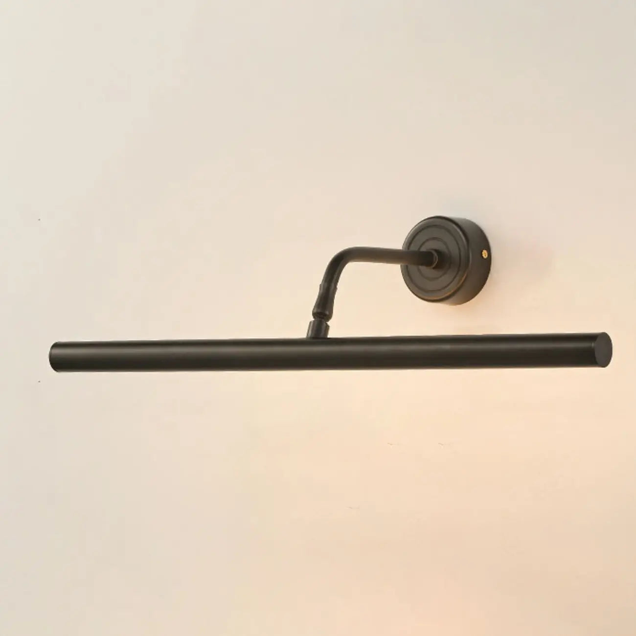 Abat-jour moderne en métal noir pour lampe de salle de bain à LED