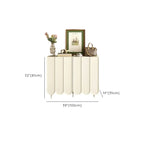 Meuble à chaussures d'entrée moderne, grand format, en bois beige, réglable