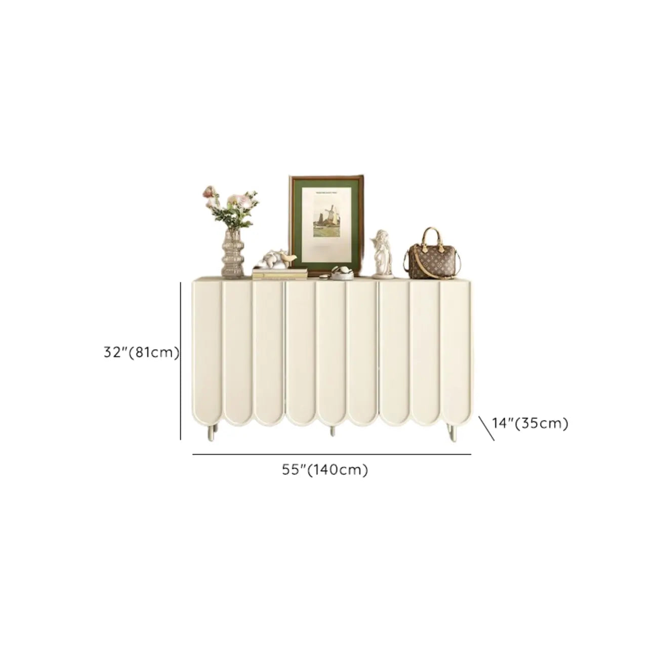 Meuble à chaussures d'entrée moderne, grand format, en bois beige, réglable