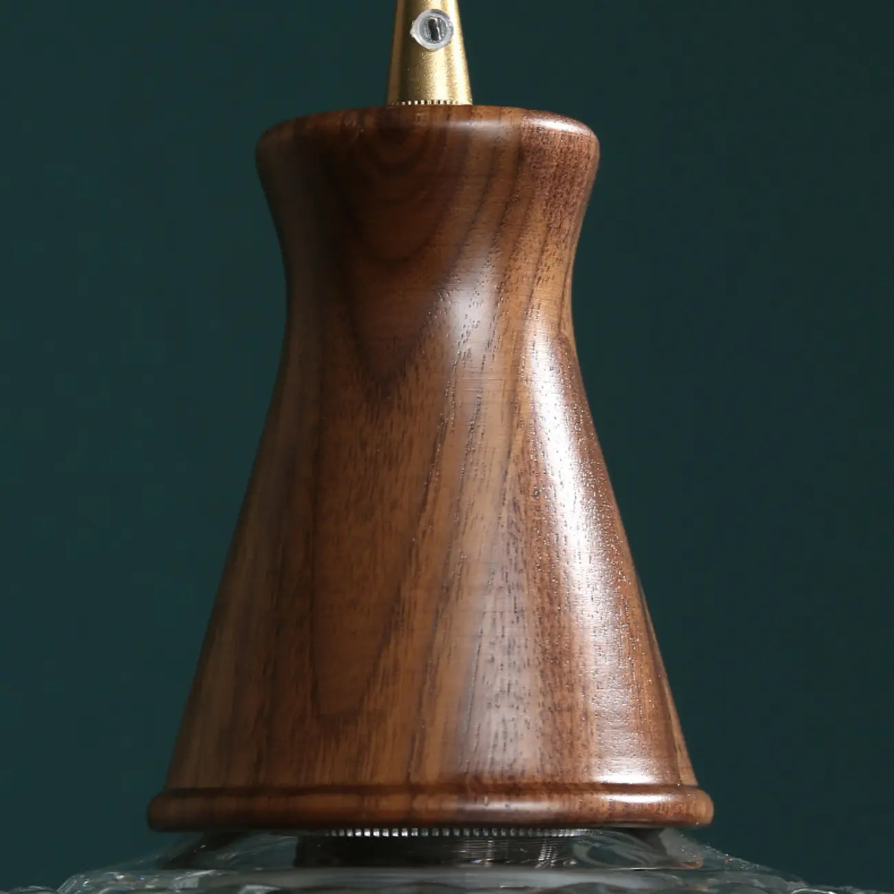 Lampada a Sospensione Regolabile in Vetro a Forma di Fiore per Soggiorno