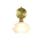 Mini applique murale LED florale avec interrupteur à chaînette pour la maison