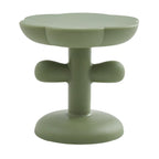 Table d'appoint minimaliste en plastique aux formes libres pour le salon