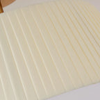 Plafonnier LED semi-encastré géométrique en tissu pour chambre