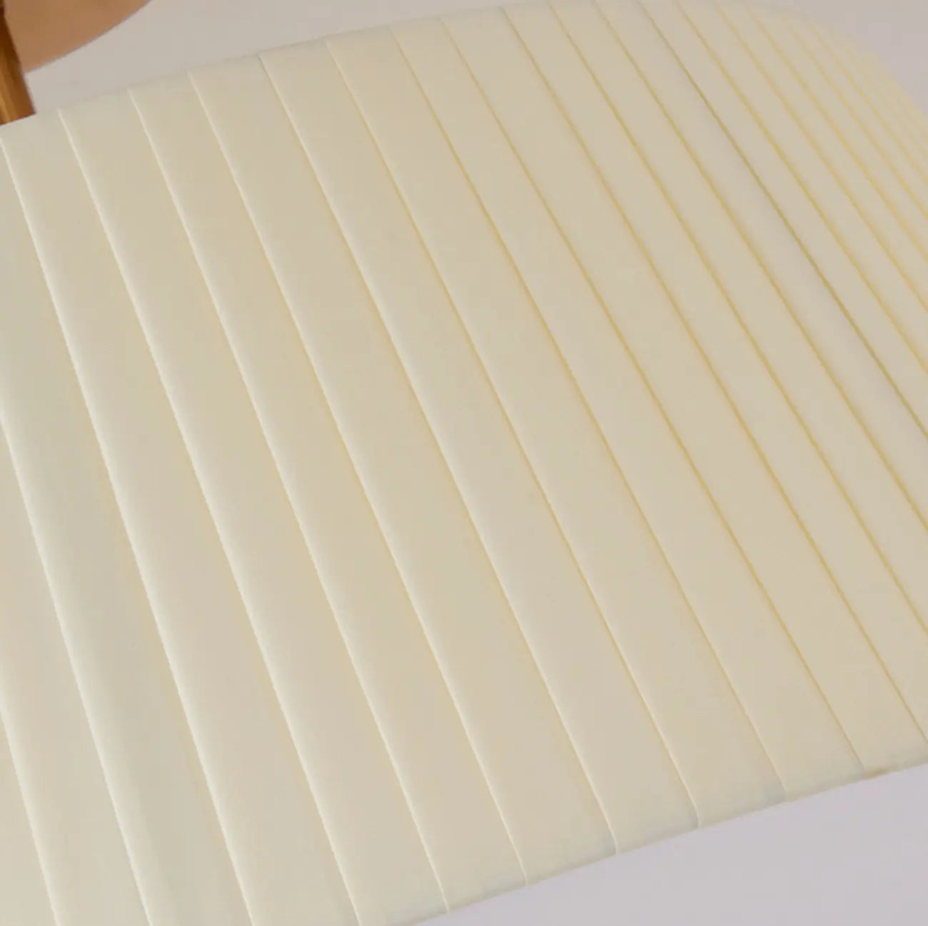 Plafonnier LED semi-encastré géométrique en tissu pour chambre