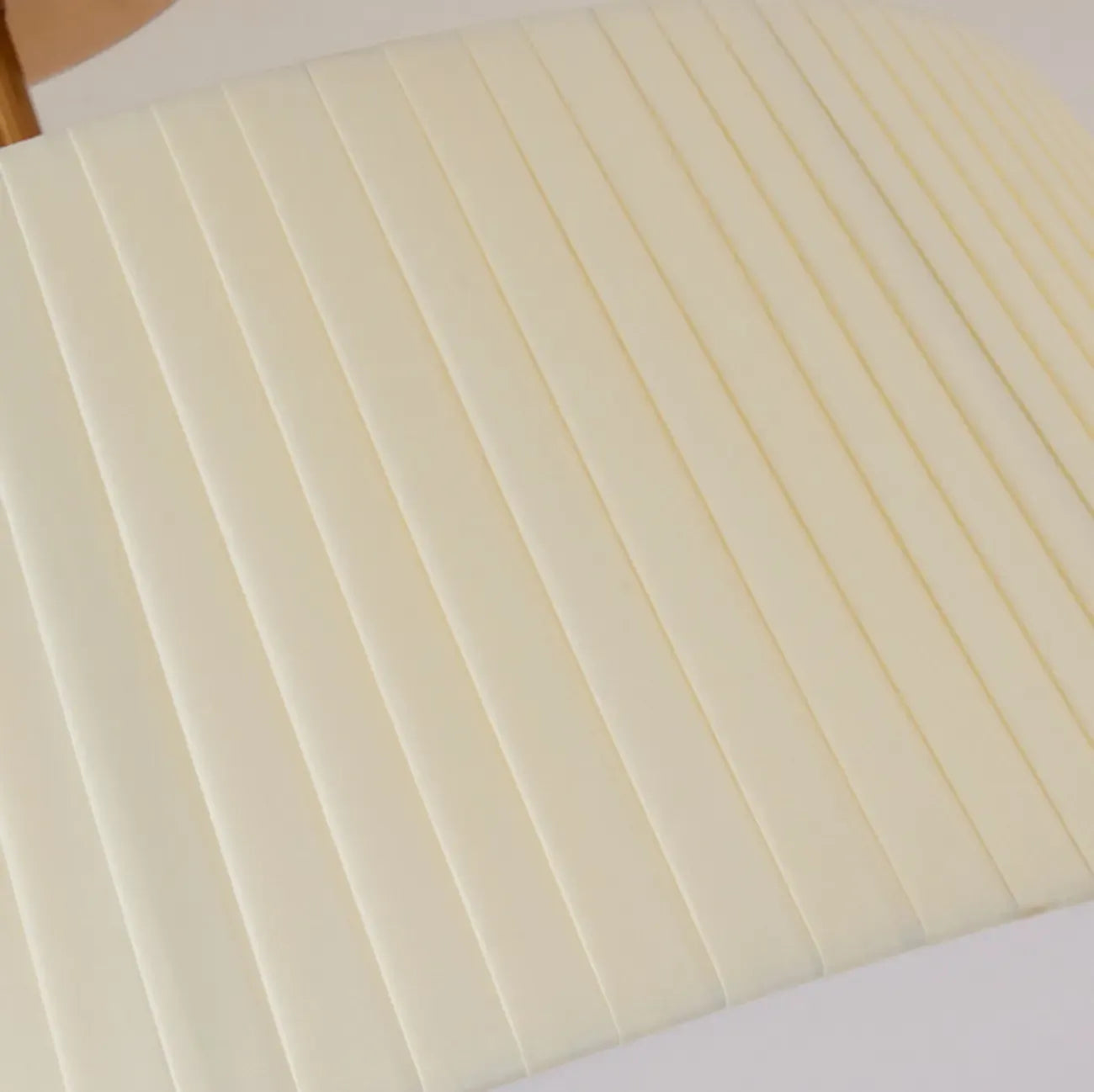 Plafonnier LED semi-encastré géométrique en tissu pour chambre