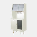 Meuble de cuisine polyvalent en bois espresso moderne
