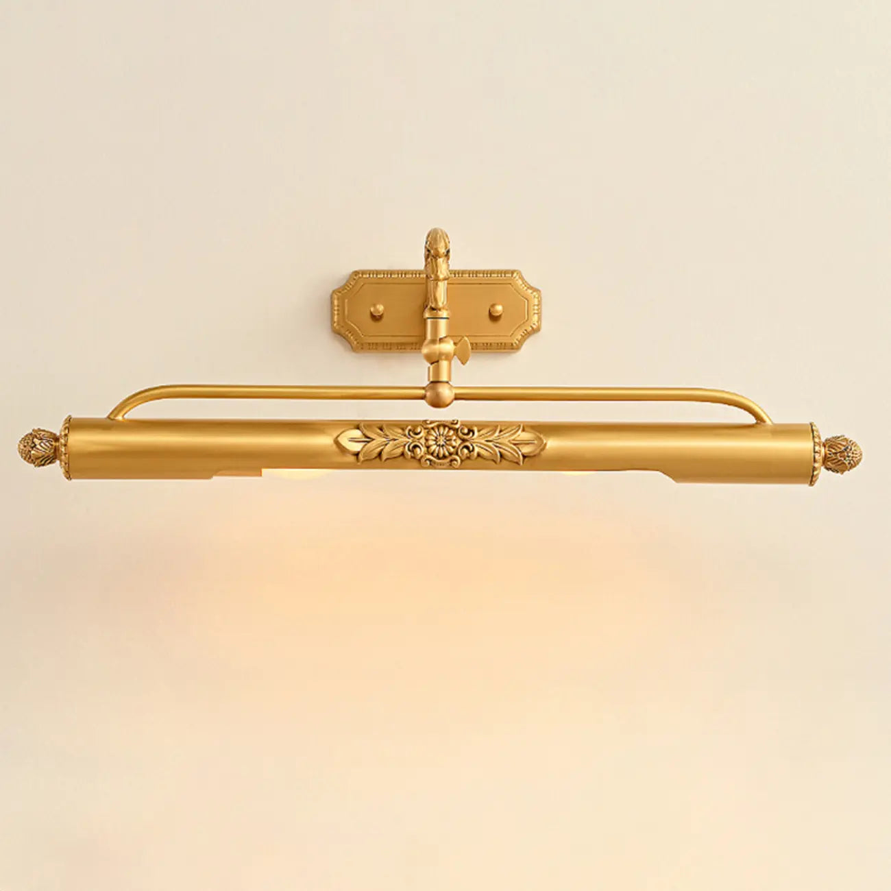 Applique murale moderne dorée style vintage glamour pour salle de bain