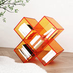 Espositore/Libreria Geometrica da Tavolo in Acrilico