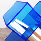 Espositore/Libreria Geometrica da Tavolo in Acrilico