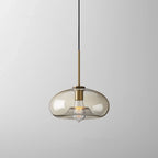 Suspension moderne en verre avec cordon réglable pour salle à manger
