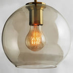 Suspension moderne en verre avec cordon réglable pour salle à manger