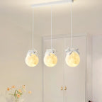 Suspension LED Ours et Lune pour enfants