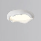Plafoniera a filo dal design artistico con effetto crema acrilica