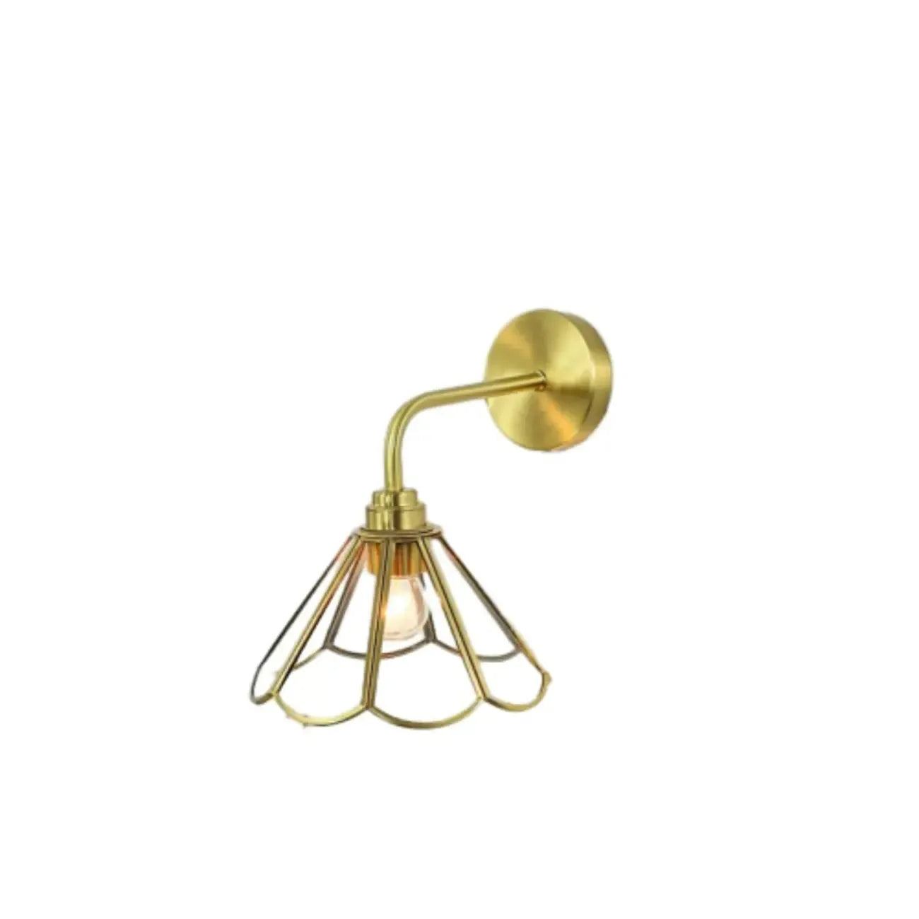 Applique murale vintage en cuivre de 25 à 35 cm pour la décoration intérieure