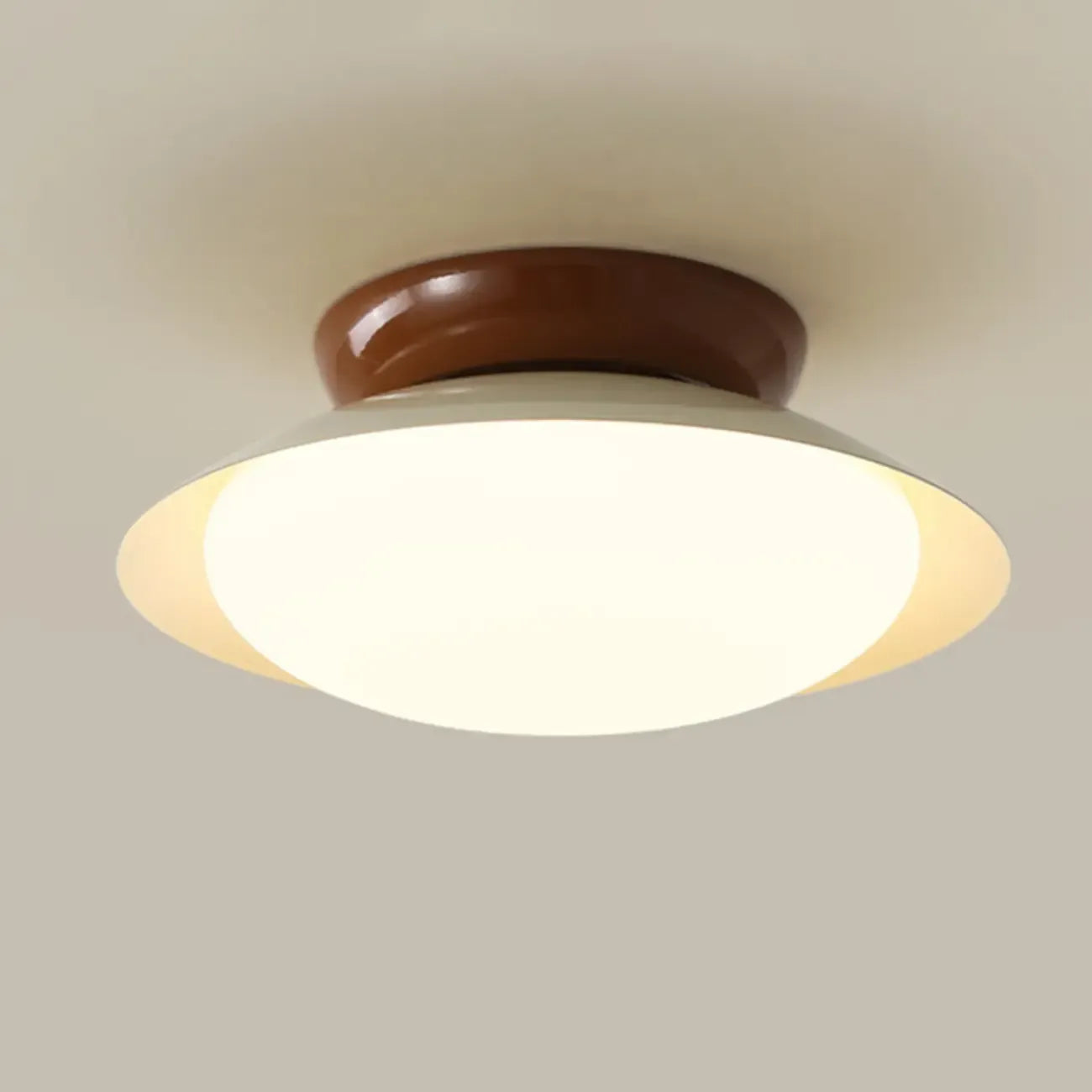 Plafonnier LED semi-encastré à intensité variable pour entrée