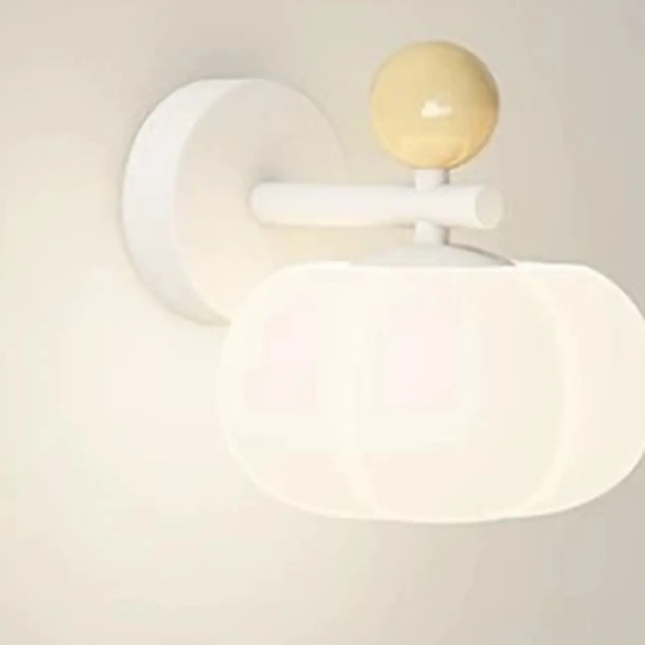 Applique murale élégante en forme de citrouille avec abat-jour en résine pour chambre à coucher