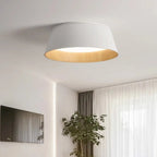 Plafonnier LED encastré rond évasé moderne à intensité variable