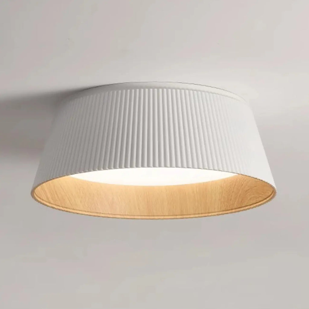 Plafonnier LED encastré rond évasé moderne à intensité variable