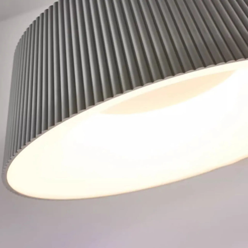 Plafonnier LED encastré rond évasé moderne à intensité variable