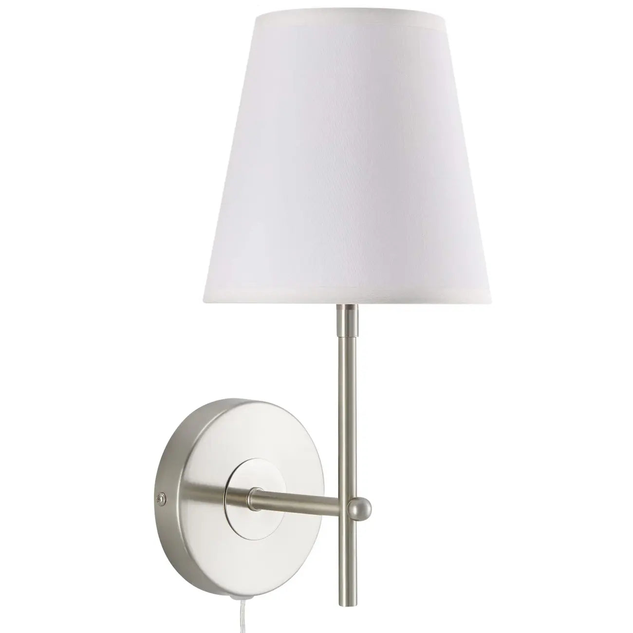Applique murale contemporaine en métal et tissu, style minimaliste