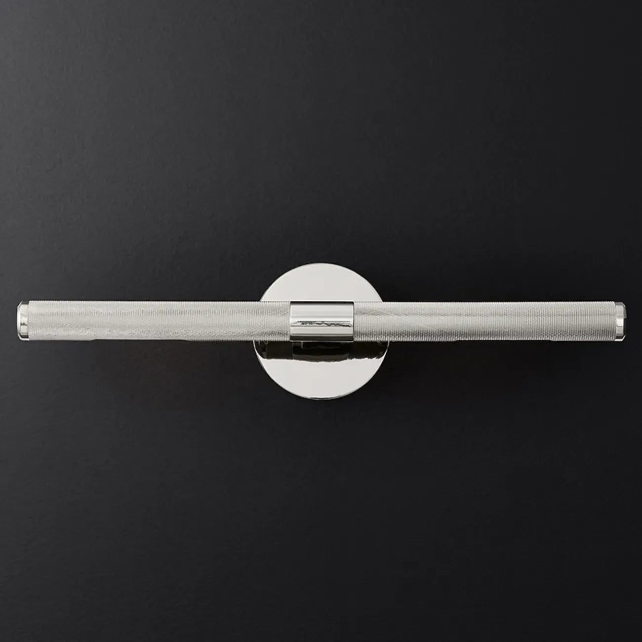 Applique murale moderne noire à 2 tubes pour salle de bain