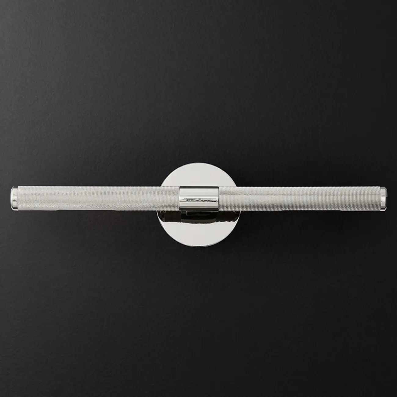 Applique murale moderne noire à 2 tubes pour salle de bain