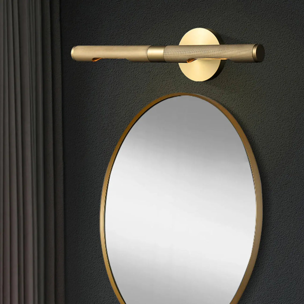 Applique murale moderne noire à 2 tubes pour salle de bain