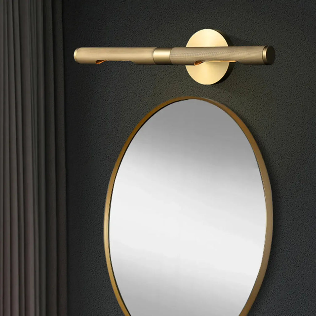 Applique murale moderne noire à 2 tubes pour salle de bain