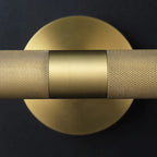 Applique murale moderne noire à 2 tubes pour salle de bain