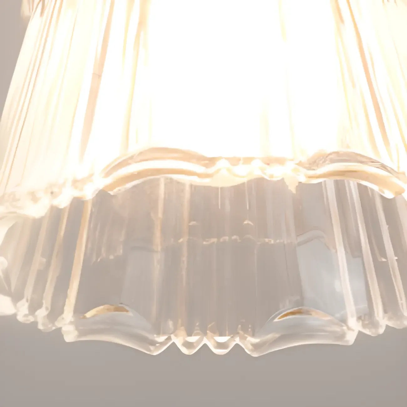 Plafonnier semi-encastré moderne en verre à 6 spots pour la décoration de couloir