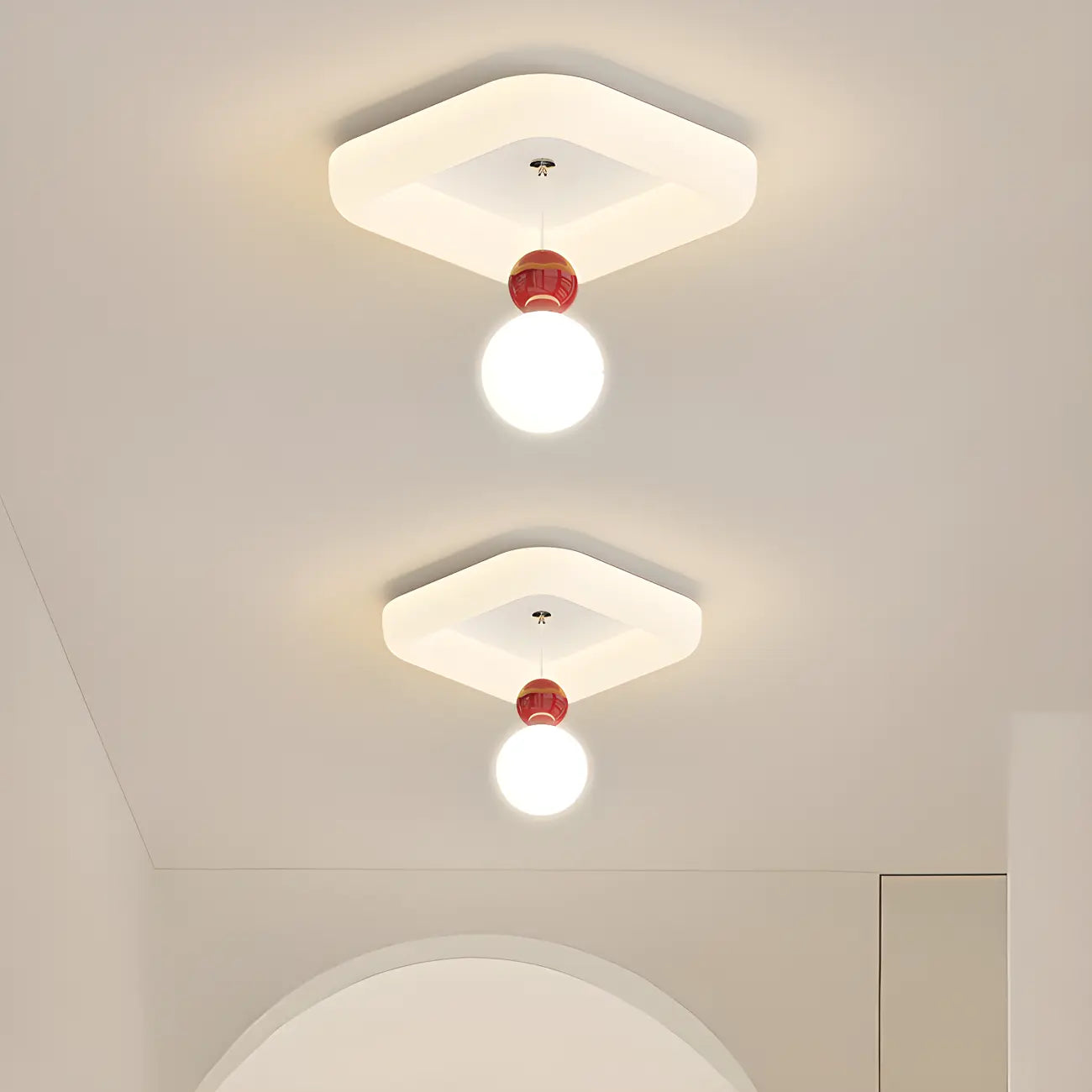 Plafoniera a LED moderna da 5 a 9 pollici per ingresso