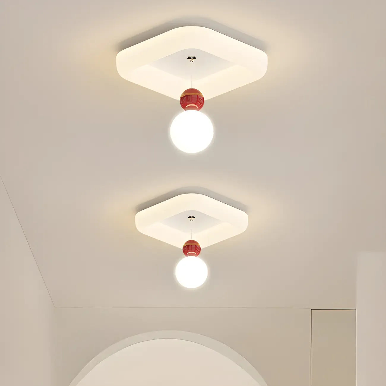 Plafoniera a LED moderna da 5 a 9 pollici per ingresso