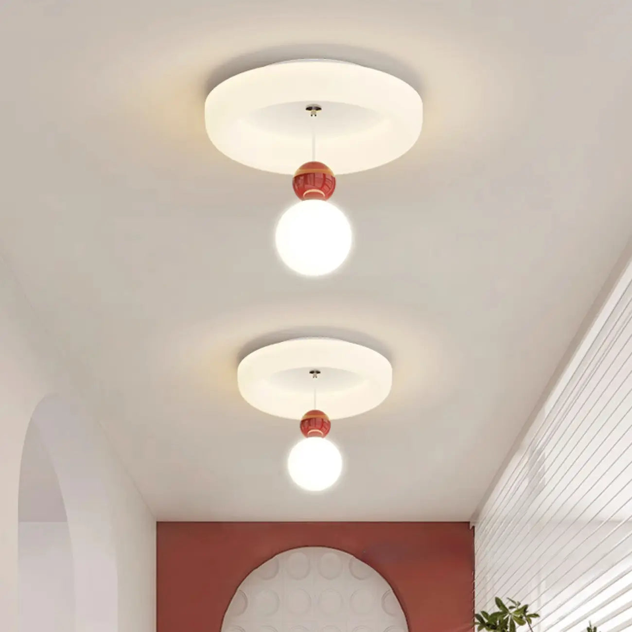 Plafoniera a LED moderna da 5 a 9 pollici per ingresso