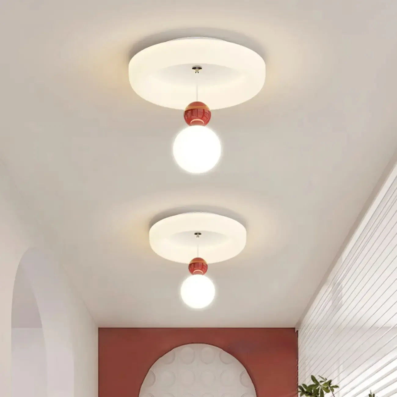 Plafoniera a LED moderna da 5 a 9 pollici per ingresso