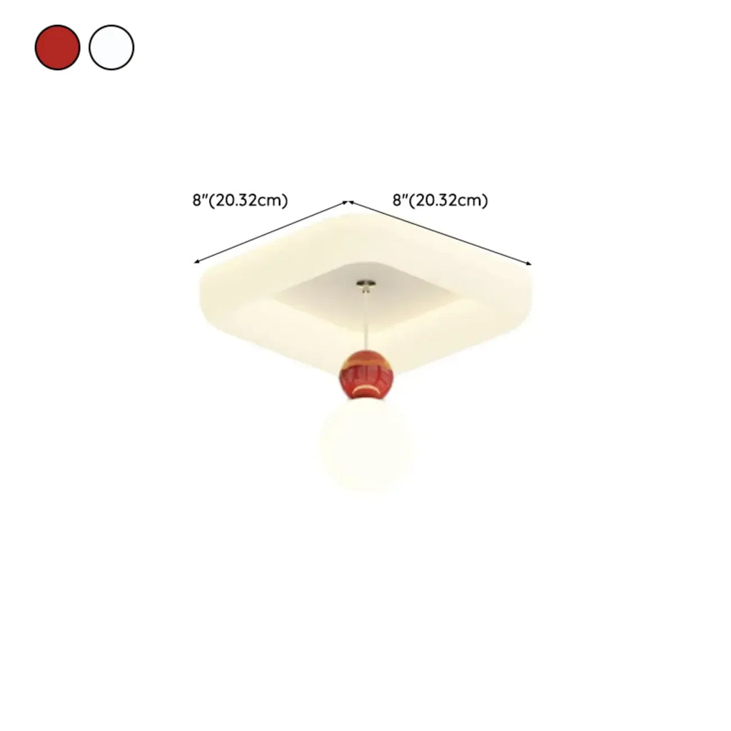 Plafoniera a LED moderna da 5 a 9 pollici per ingresso