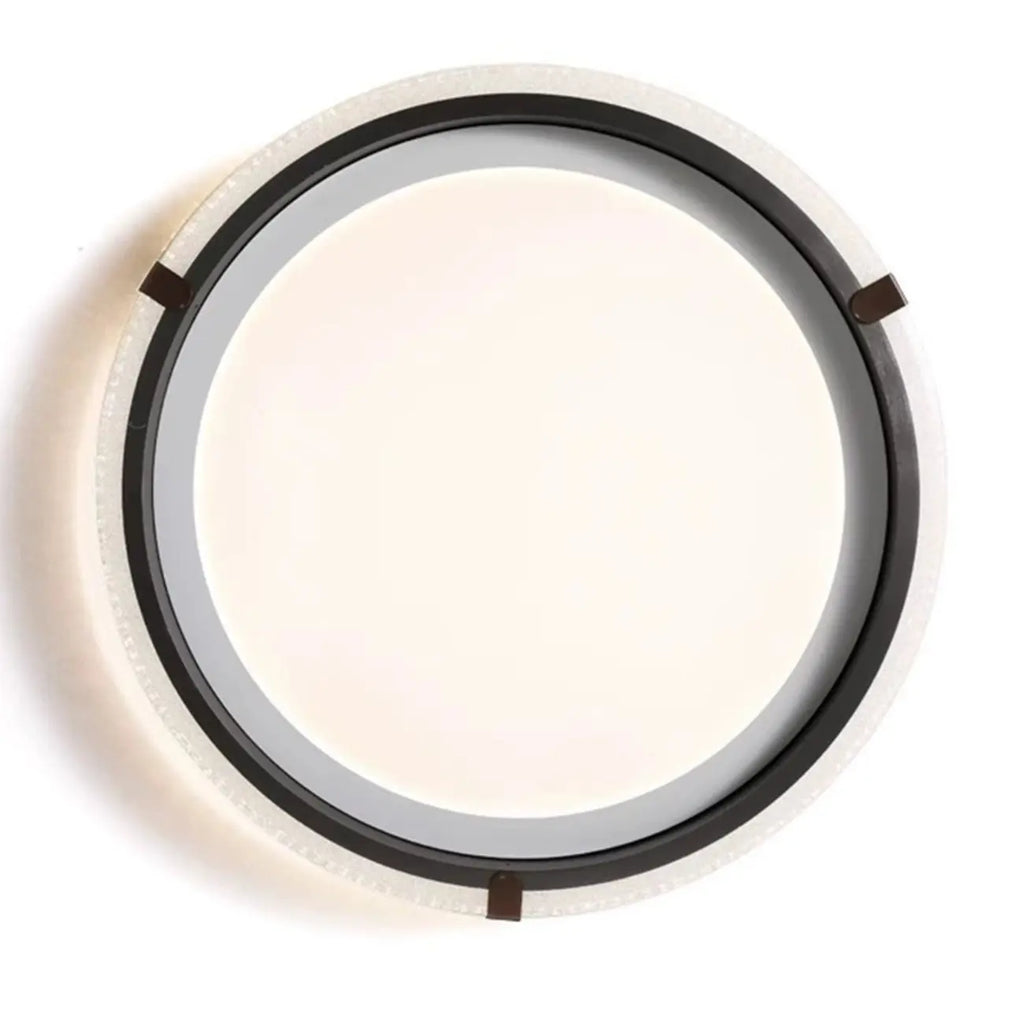 Plafonnier LED blanc à intensité variable pour salon