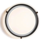 Plafonnier LED blanc à intensité variable pour salon
